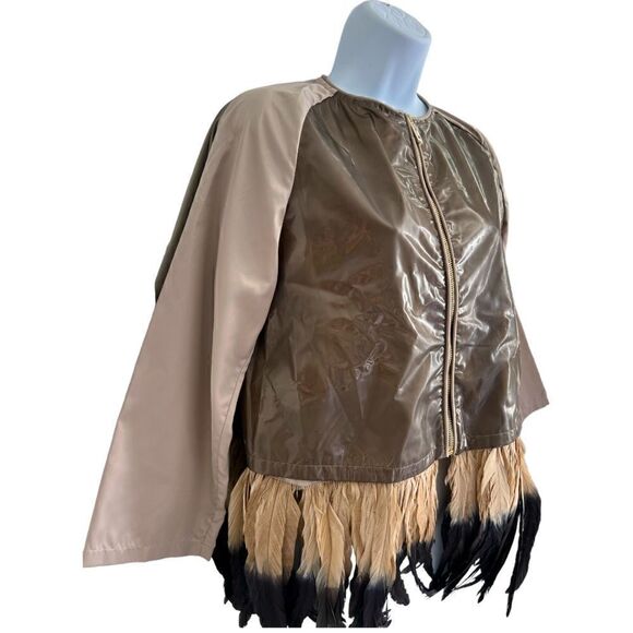 GOOSE Tech The Luxury Really Made In Italy Fashion Jacket Size S. - Picture 2 of 10